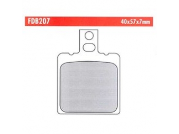 Ferodo remblokken gesinterd FDB207ST Ferodo remblokken gesinterd FDB207ST