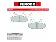 Ferodo remblokken gesinterd FDB2087AG