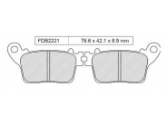 Ferodo remblokken gesinterd FDB2221ST
