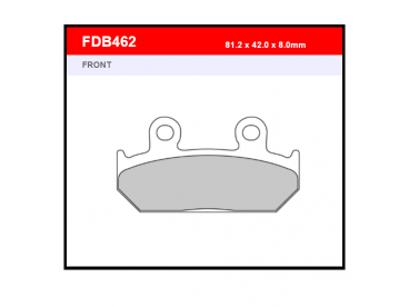 Ferodo remblokken gesinterd FDB497ST Ferodo remblokken gesinterd FDB497ST