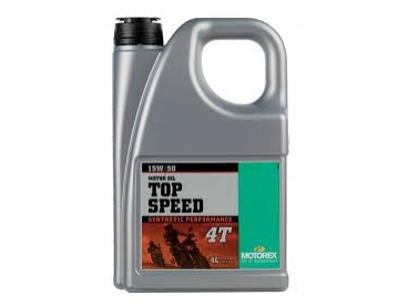 Motorex Motorolie Topspeed 4T 3/4-sythetisch 15W50 4 liter