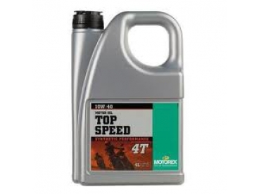 Motorex Motorolie Topspeed 4T 3/4-sythetisch 10W40 4 liter Motorex Motorolie Topspeed 4T 3/4-sythetisch 10W40 4 liter