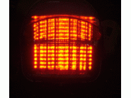 C.A. LED Clear achterlicht v.z.v. knippers Honda Blackbird '99-> (Clear rear lens)