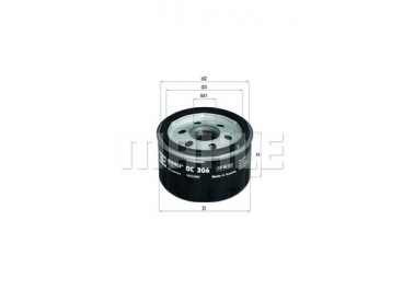 Mahle Oliefilter OC306