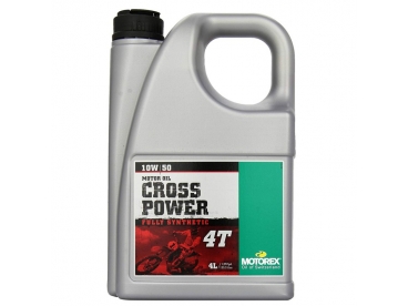 Motorex Motorolie Cross Power 4T 10W50 4 liter Motorex Motorolie Cross Power 4T 10W50 4 liter