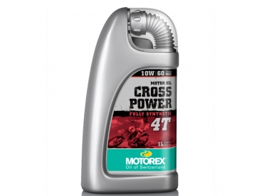 Motorex Motorolie Cross Power 4T 10W60 1 liter Motorex Motorolie Cross Power 4T 10W60 1 liter