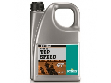 Motorex Motorolie Topspeed 4T 3/4-sythetisch 5W40 4 liter